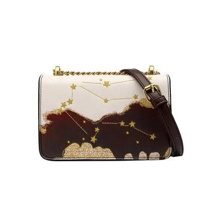 Starry sky Small Square Bag Women Handbag