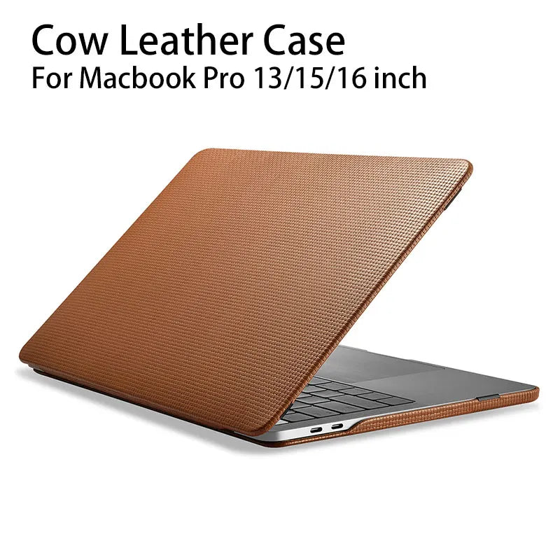 Leather Macbook Laptop Cover