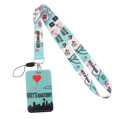 Grey's Anatomy TV Show Doctor Nurse Neck Strap