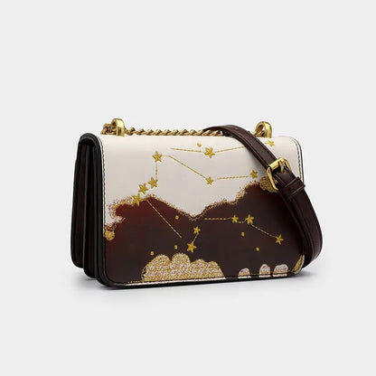 Starry sky Small Square Bag Women Handbag