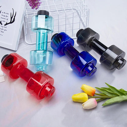 Sports Water Bottle Dumbbell Shape