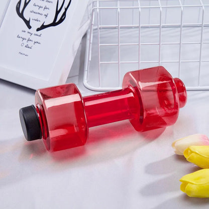 Sports Water Bottle Dumbbell Shape