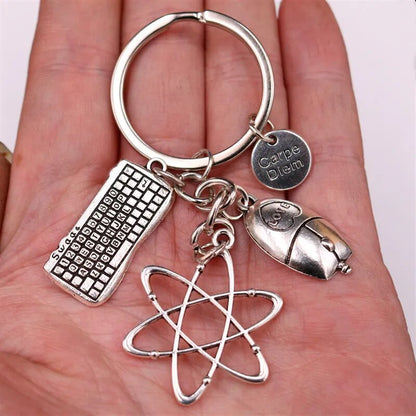 Keychain Internet Technology Symbol Keychain