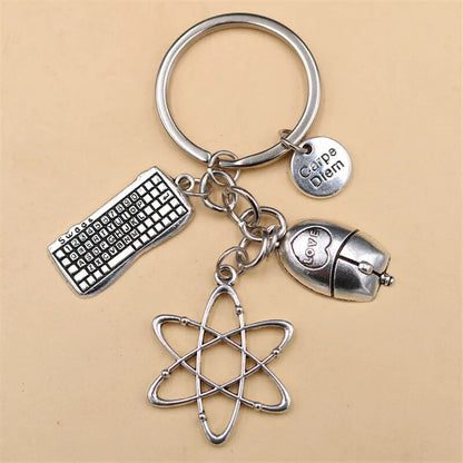 Keychain Internet Technology Symbol Keychain