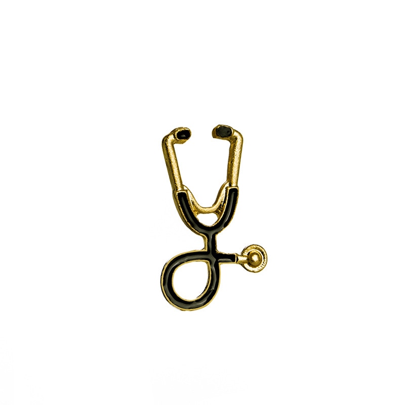 Doctor Nurse Stethoscope Brooches