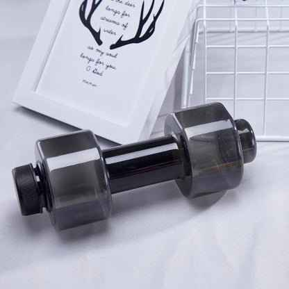 Sports Water Bottle Dumbbell Shape