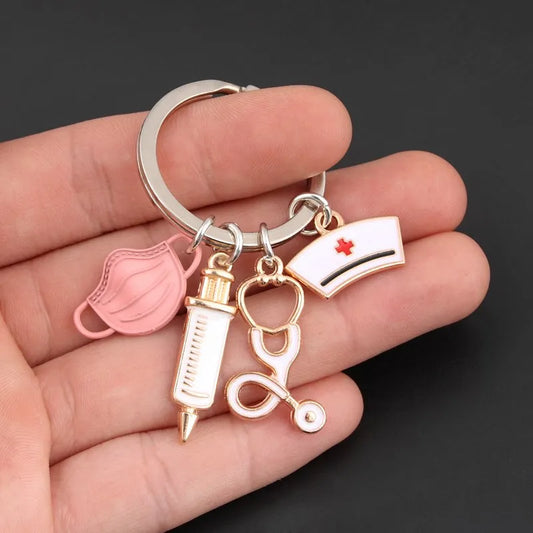 Nurse Keychain Medical Tool Key Ring