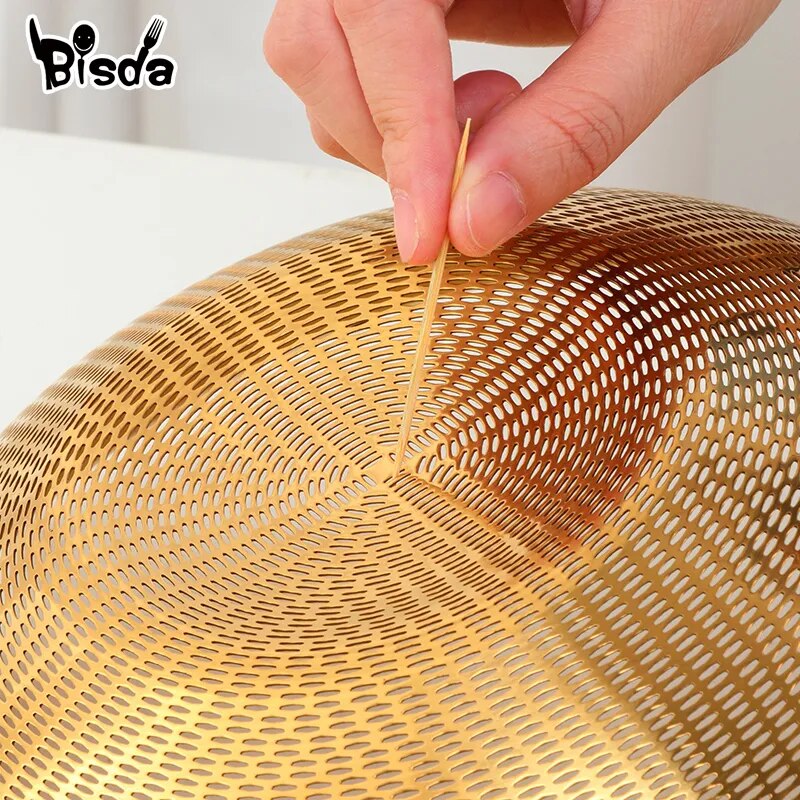 Stainless Steel Drain Basket Rice Strainers