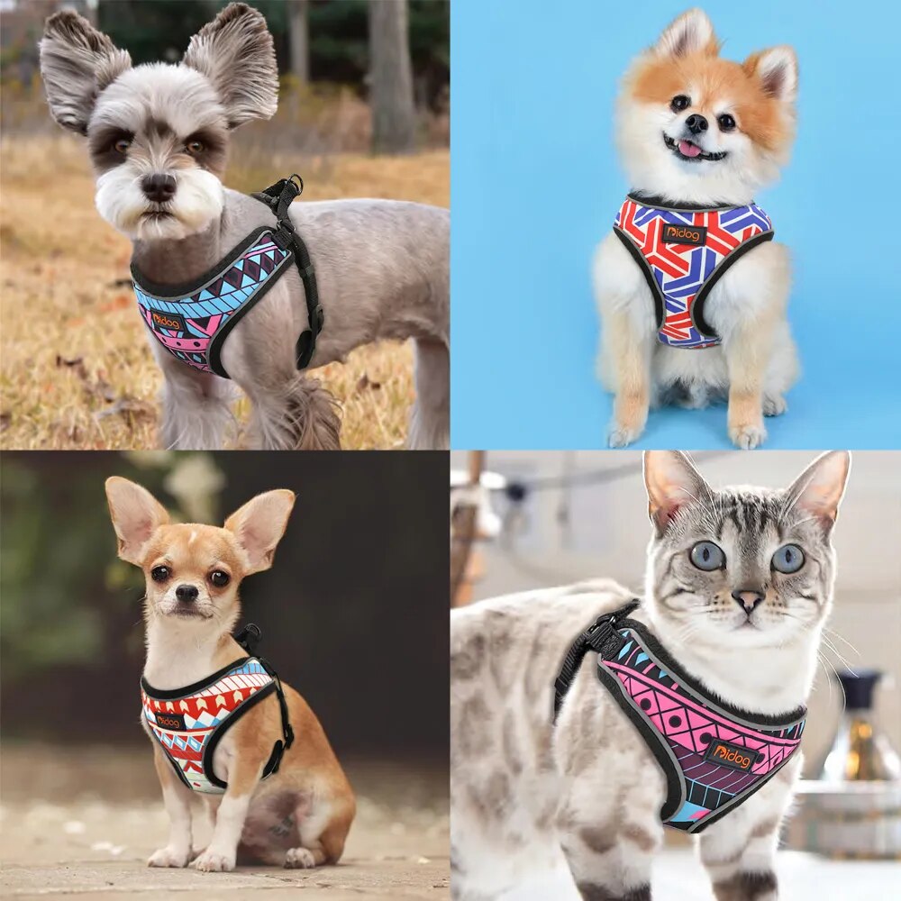 Nylon Reflective Pet Harness Vest