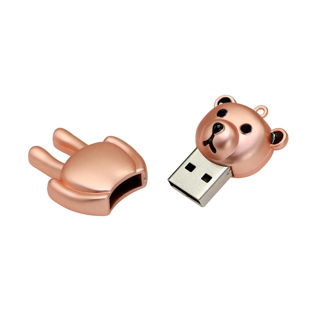 Cute Pen Drive Teddy Bear USB Flash Drive 64GB