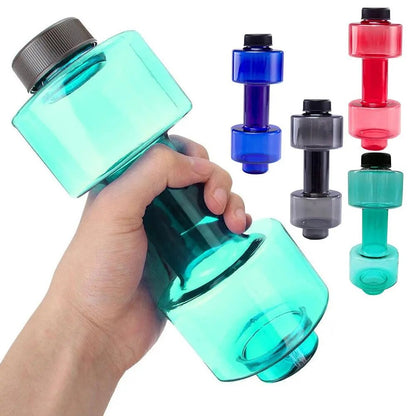 Sports Water Bottle Dumbbell Shape