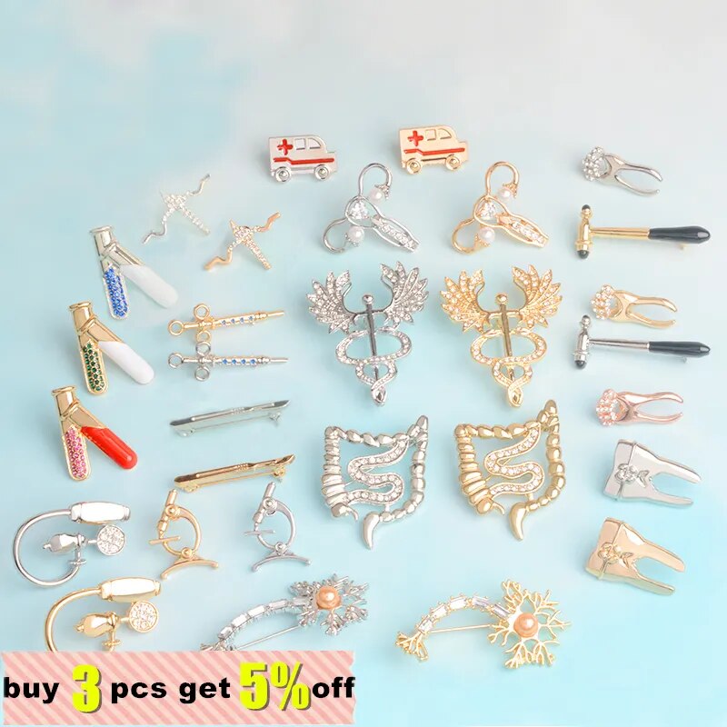 Medical Brooches Collection