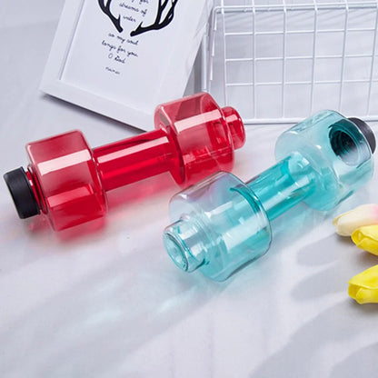 Sports Water Bottle Dumbbell Shape