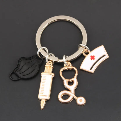 Nurse Keychain Medical Tool Key Ring