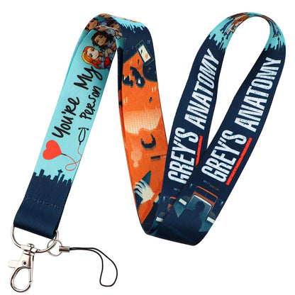 Grey's Anatomy TV Show Doctor Nurse Neck Strap