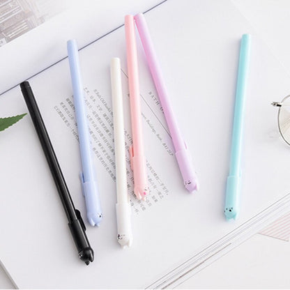 Kawaii Cat Gel Pen 0.38mm 6PCS/set