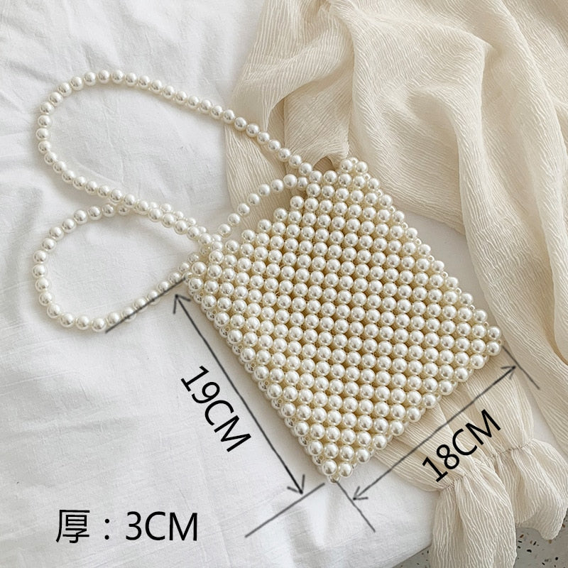Mini Pearl Bag Handmade