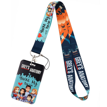 Grey's Anatomy TV Show Doctor Nurse Neck Strap