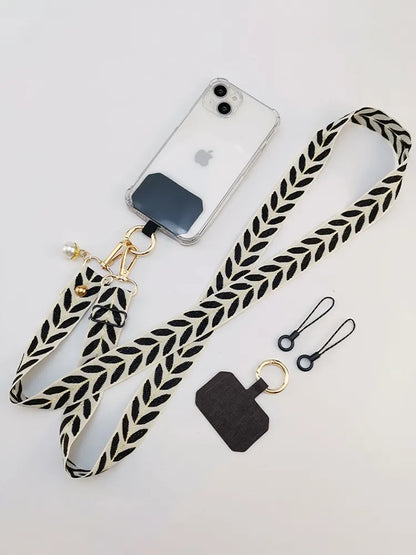 Long Mobile Phone Lanyard Adjustable