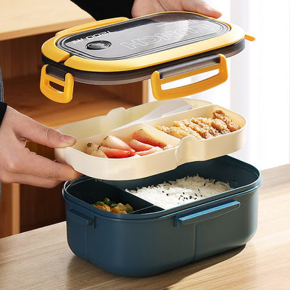 Single Double-layer Lunch Box Portable