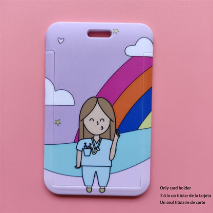 Nurse Doctor Lanyard ID Card Holder