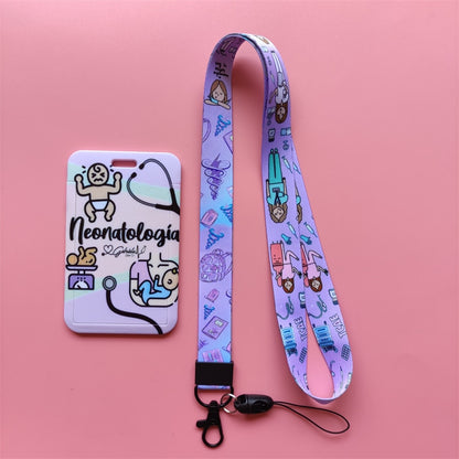 Nurse Doctor Lanyard ID Card Holder