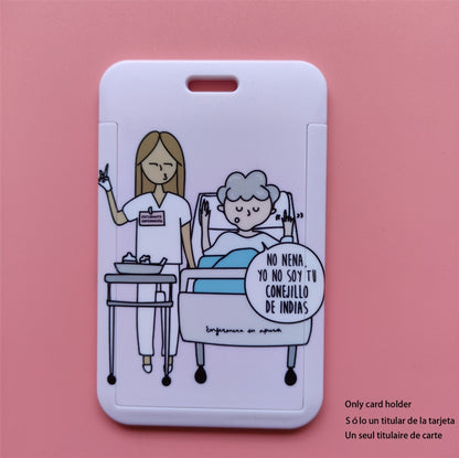 Nurse Doctor Lanyard ID Card Holder