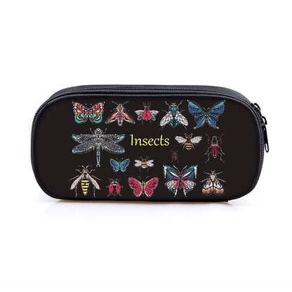 Cute Insects Print Cosmetic Case