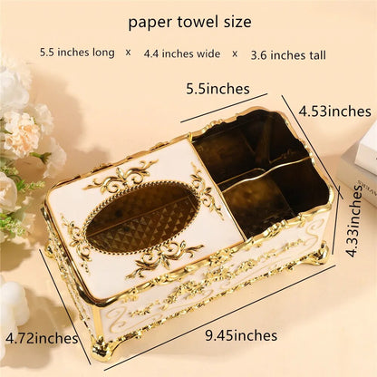 Multifunctional kitchen storage tissue box