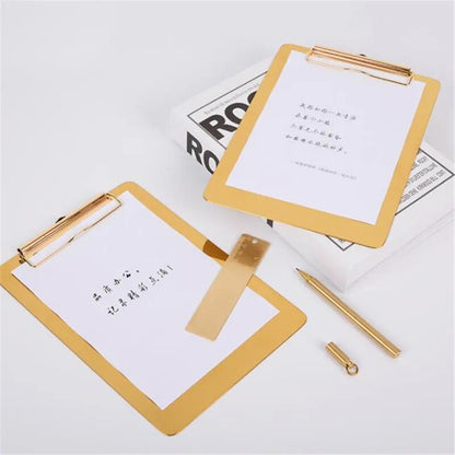 Metal Clip Board Folder Multifunctional