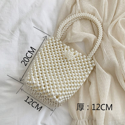 Mini Pearl Bag Handmade