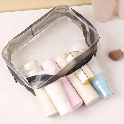 Clear Travel Organizer Bath Toiletry Wash Storage Bag