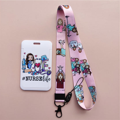 Nurse Doctor Lanyard ID Card Holder