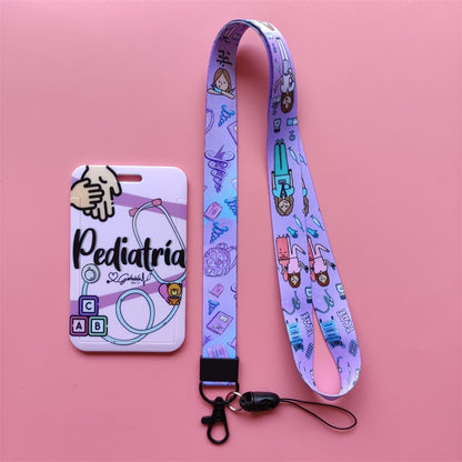 Nurse Doctor Lanyard ID Card Holder