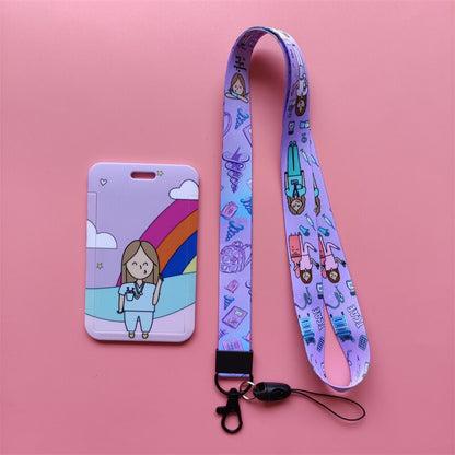 Nurse Doctor Lanyard ID Card Holder