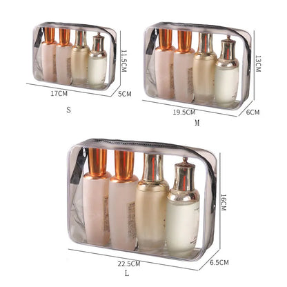 Clear Travel Organizer Bath Toiletry Wash Storage Bag