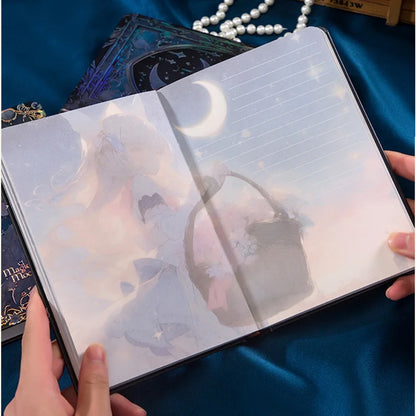 Hardcover Notebook Journal Magic In The Moonlight