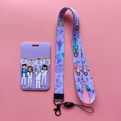 Nurse Doctor Lanyard ID Card Holder