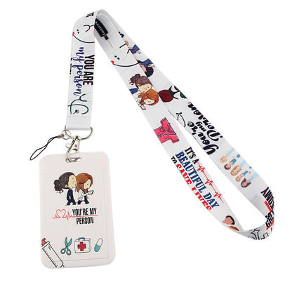 Grey's Anatomy TV Show Doctor Nurse Neck Strap