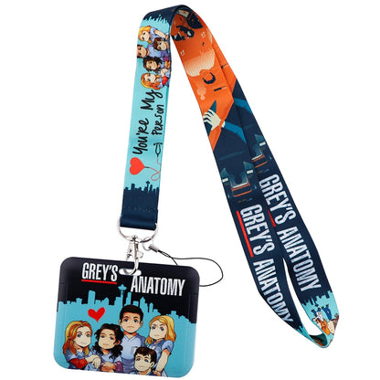 Grey's Anatomy TV Show Doctor Nurse Neck Strap