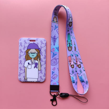 Nurse Doctor Lanyard ID Card Holder