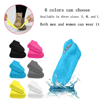 Rain Boots for Outdoor Rainy Day Reusable Shoe Cover