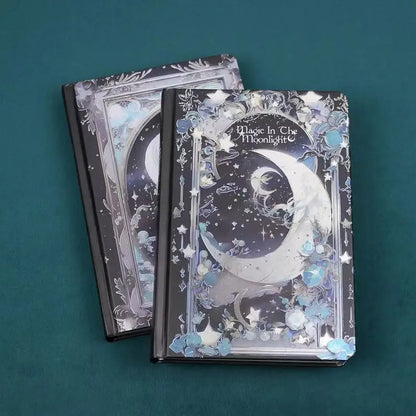 Hardcover Notebook Journal Magic In The Moonlight