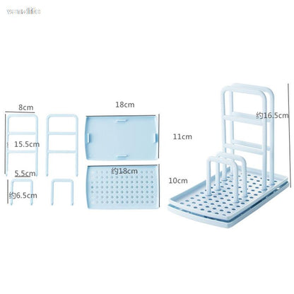 Countertop storage rack