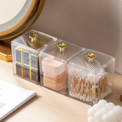 Makeup Cotton Pad Storage Box