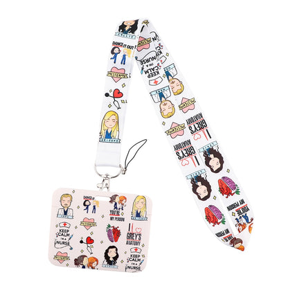 Grey's Anatomy TV Show Doctor Nurse Neck Strap