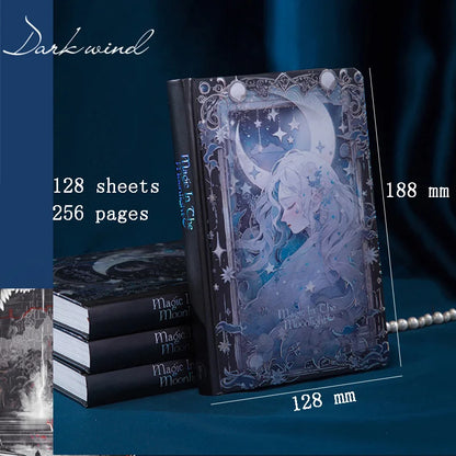 Hardcover Notebook Journal Magic In The Moonlight