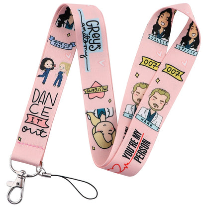 Grey's Anatomy TV Show Doctor Nurse Neck Strap