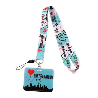 Grey's Anatomy TV Show Doctor Nurse Neck Strap