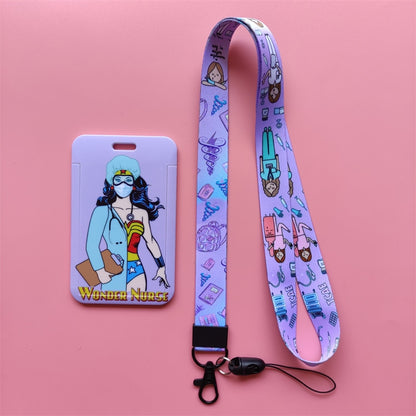 Nurse Doctor Lanyard ID Card Holder